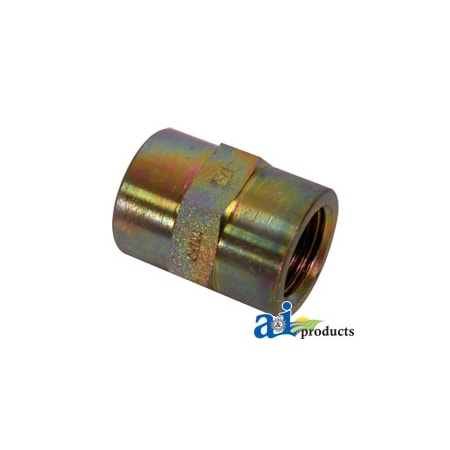 A & I Products Special Straight Solid Female NPT X Female NPT Adapter, 2 pack 3.75" x4" x2" A-43C38